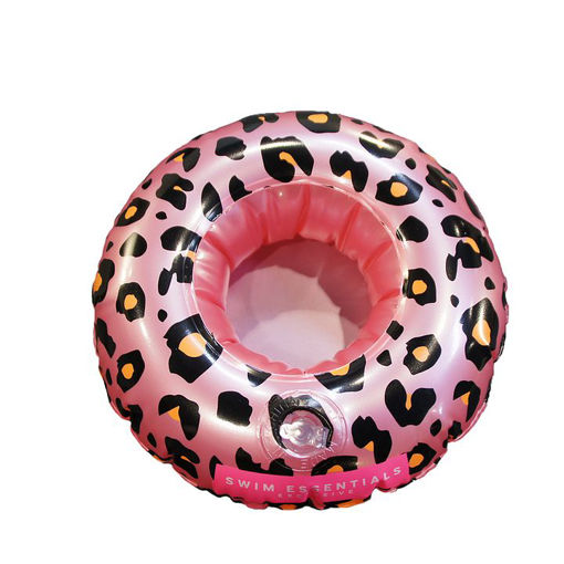 Picture of INFLATABLE CUP HOLDER ROSE LEOPARD